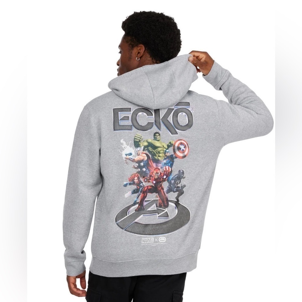 NWOT Men’s Ecko UnLtd Marvel Full Send Hooded Sweatshirt Size S